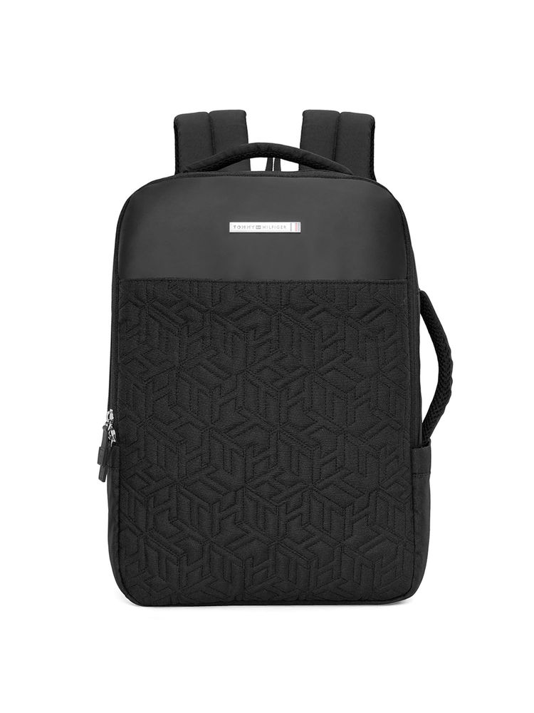 Tommy Hilfiger Unisex Calypso Solid Black Backpack
