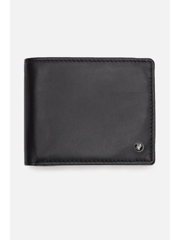 Van Heusen Men Black Leather Wallet-image-17