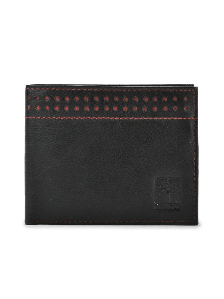 WOODLAND Mens Solid Black Wallet-picture-14