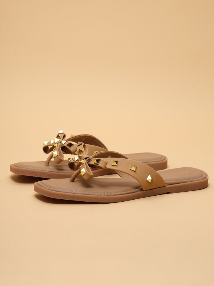 Eridani Mae Beige Casual Flats-image-10