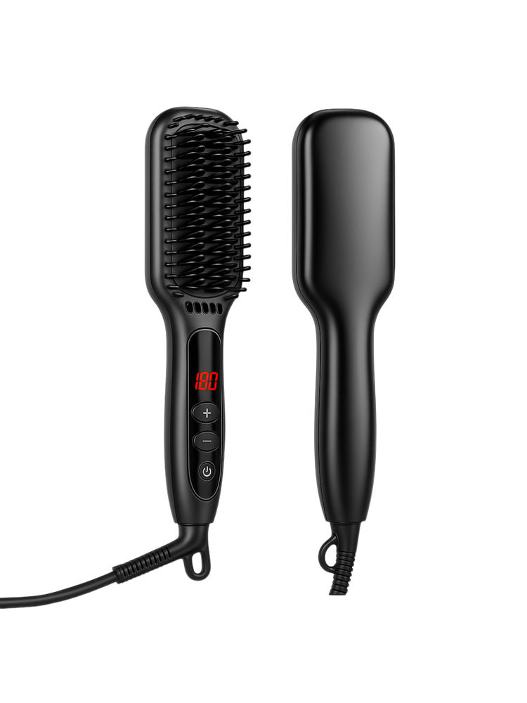 Kayanara Hair Straightener Brush, Fast-Heating Ceramic Straightening Comb-image-22