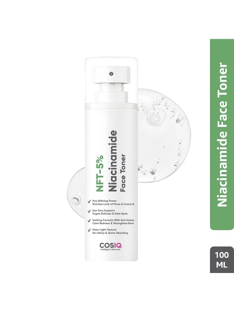 Cos-IQ Nft-5% Niacinamide Face Toner for Pore Tightening & Glowing Skin, All Skin Types-image-44