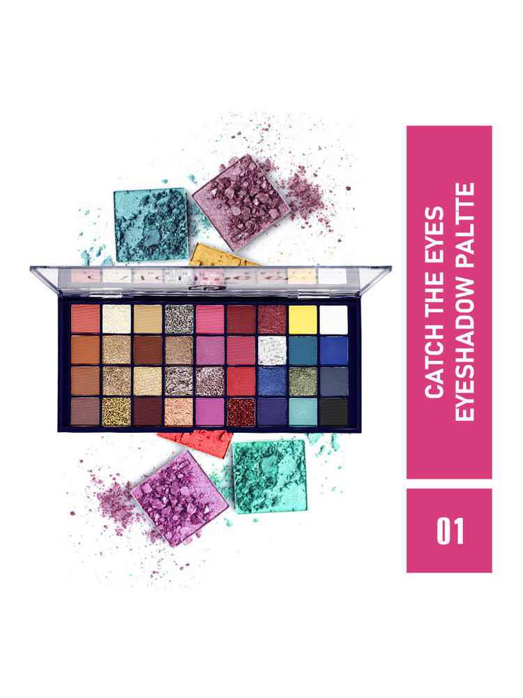 Matt Look 36 Colors Catch The Eyes Eyeshadow Palette
