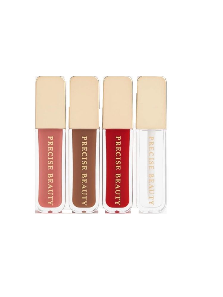 PRECISE BEAUTY Luxe Lip Gloss Oil - Pack Of 4-image-22
