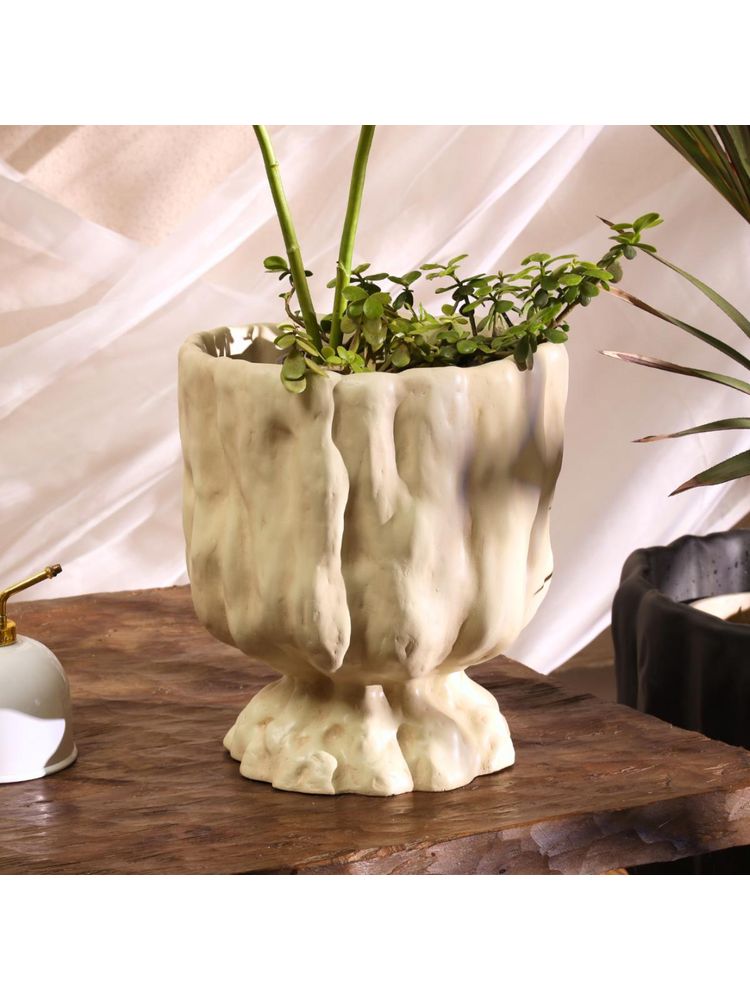 Muun Home Raya Organic White Planter-image-40