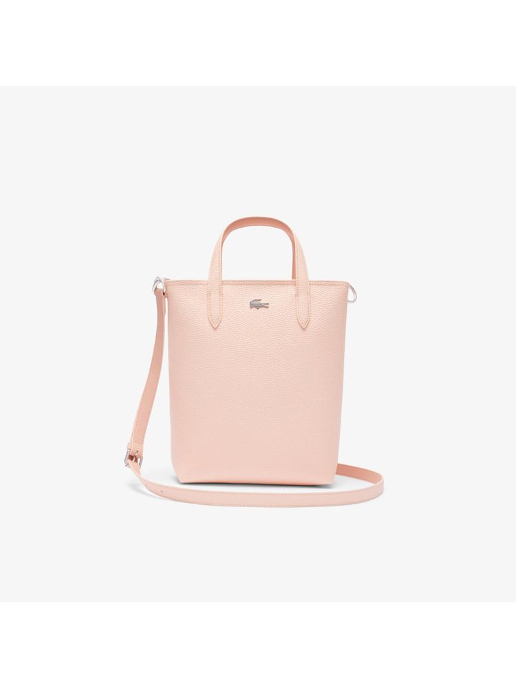 Lacoste Pink Anna Vertical Reversible Tote Bag-image-5