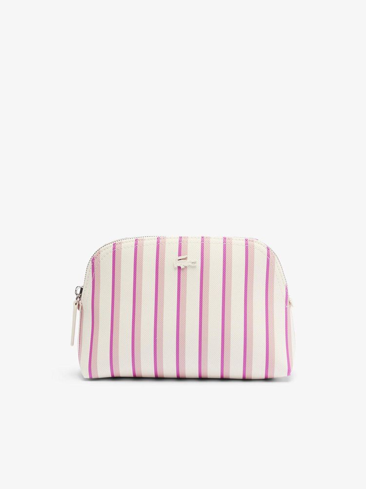 Lacoste Beige Anna Reversible Cosmetic Bag-picture-28