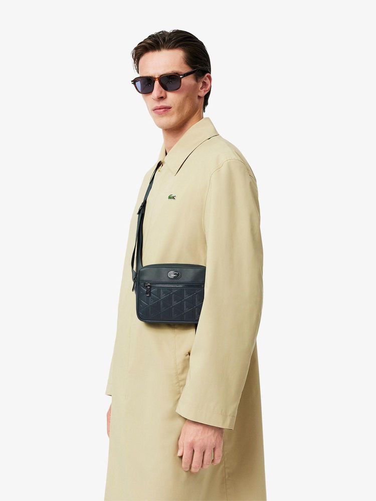 Lacoste Green Nomogramme Sling Bag-image-2