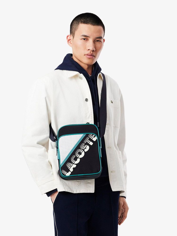 Lacoste Black Brewen Sling Bag-image-37