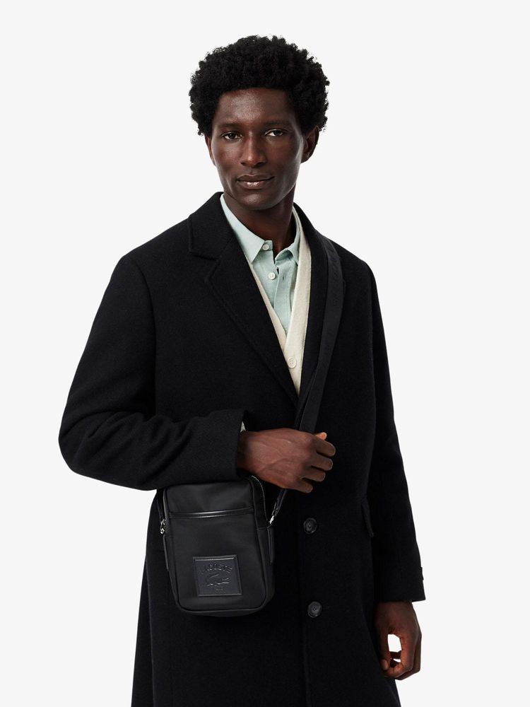 Lacoste Black Lacoste Classics Vertical Sling Bag-picture-10