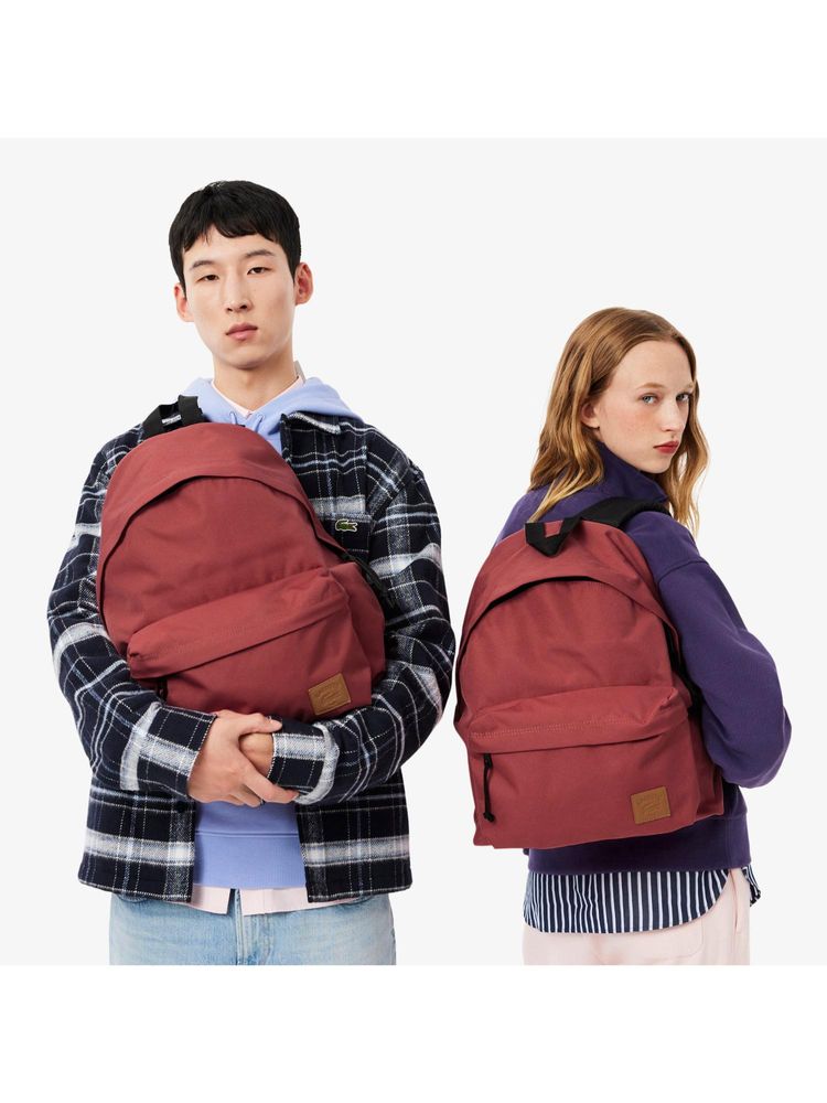Lacoste Pink Casual Croc Backpack-image-28