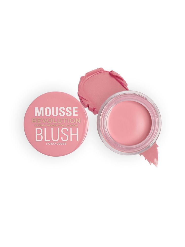 Makeup Revolution Mousse Blush - For Cheeks & Eyes Non Sticky-Soft Focus Effect-image-32