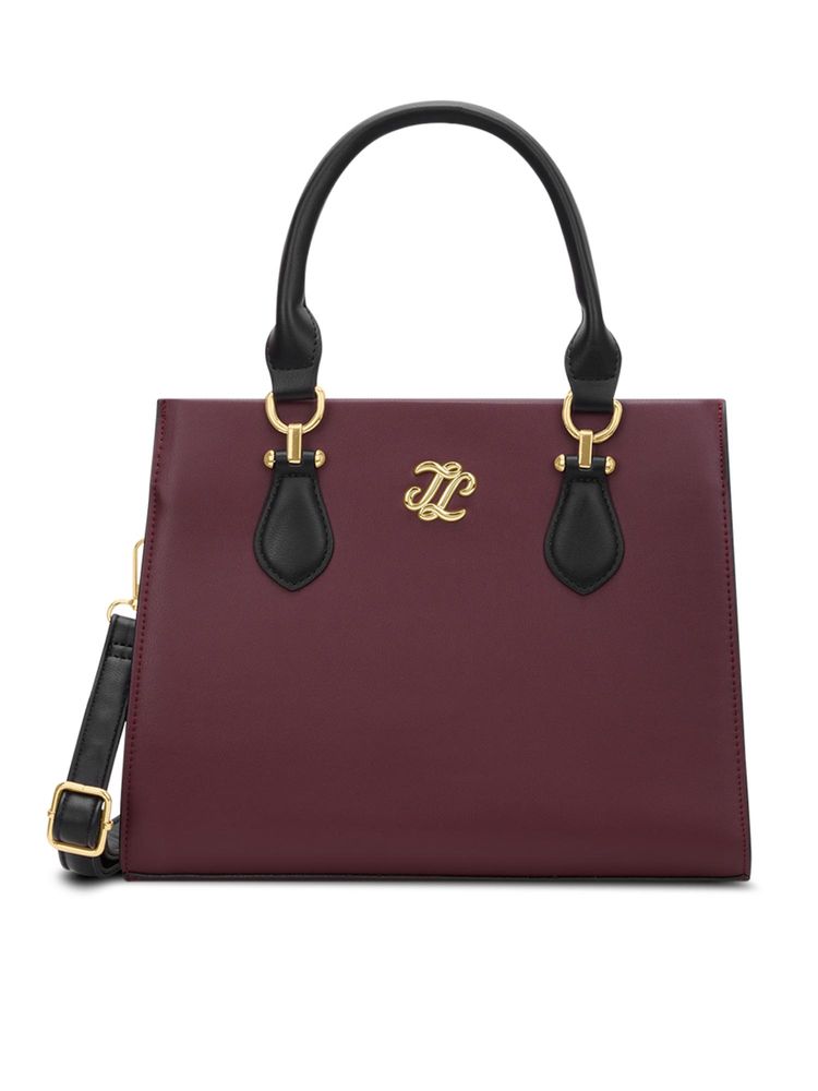 Lavie Signature Women's Ls Hayes Satchel Handbag (Maroon)-picture-14