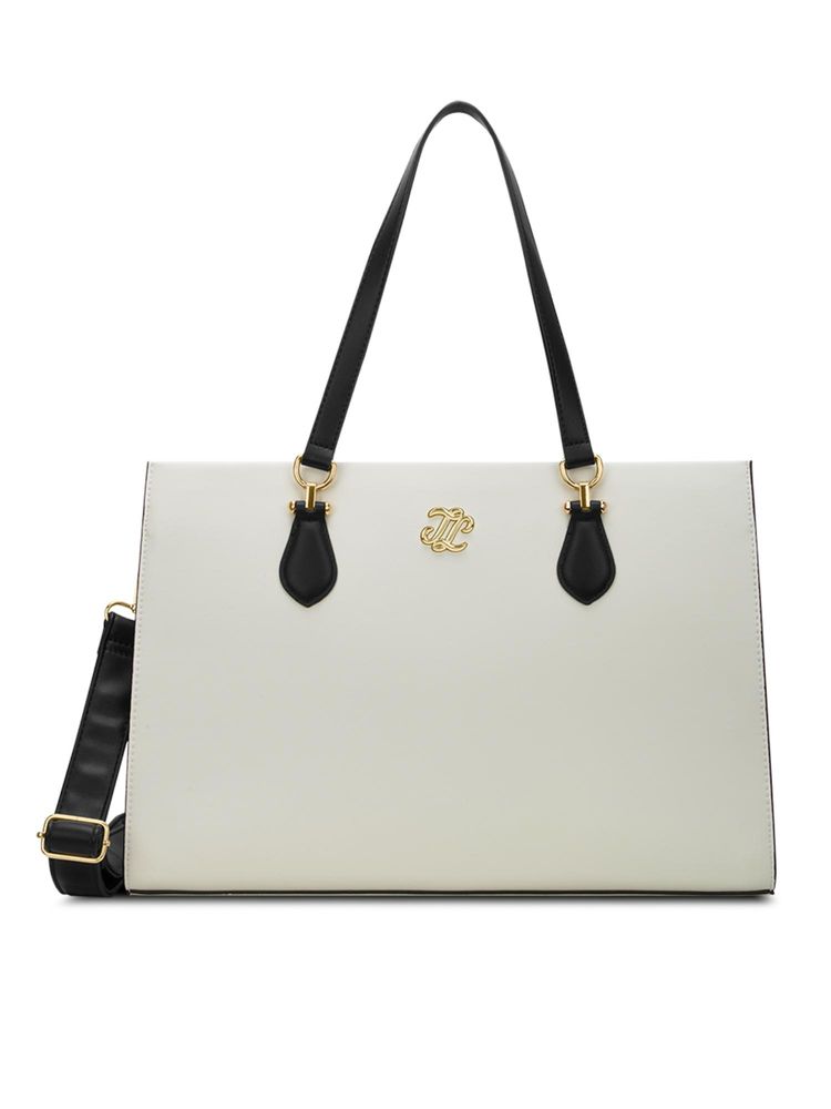 Lavie Signature Women's Ls Hayes Laptop Satchel Handbag (Off White)-image-25