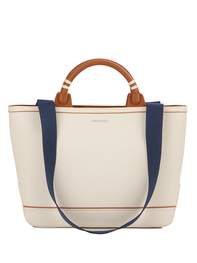 MIRAGGIO Ivory Pu Women Tote Bag-image-20