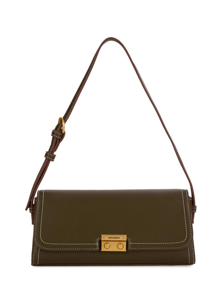 MIRAGGIO Green Pu Women Handbag-picture-25