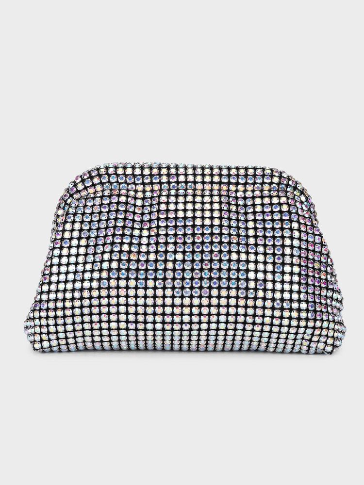 MINI WESST Silver Pearl Women Clutch-picture-37