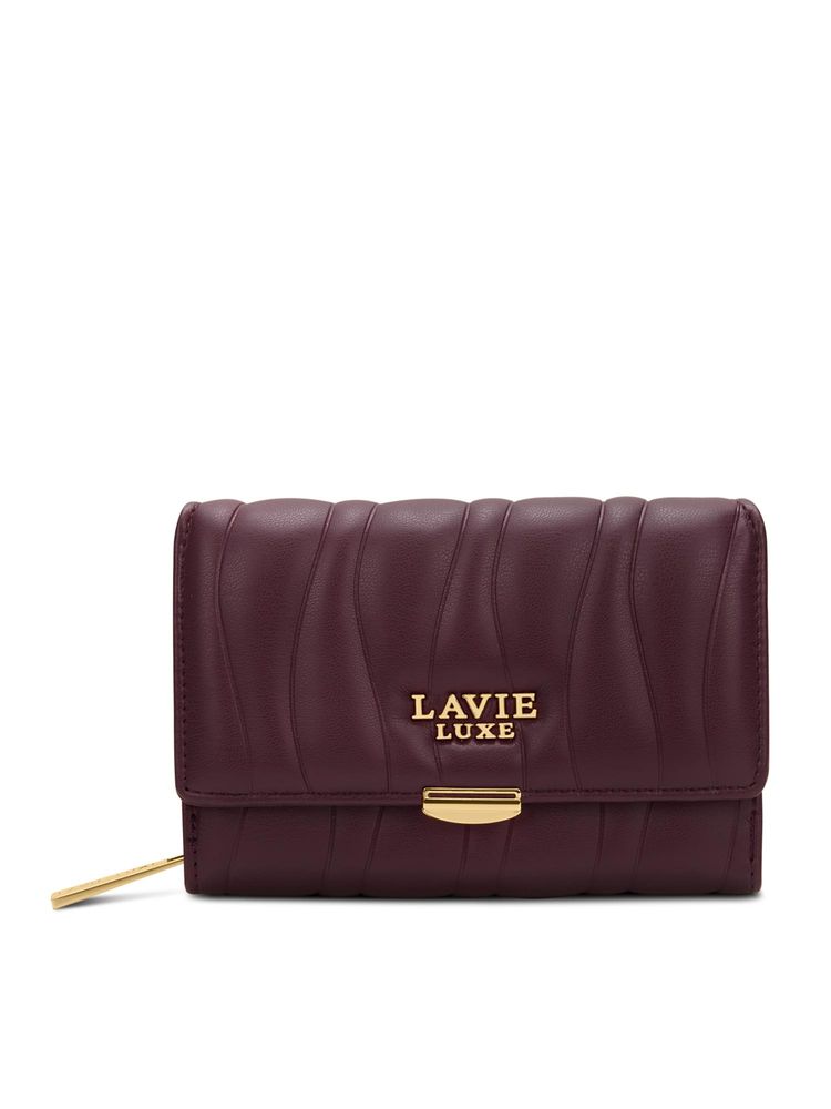 Lavie Luxe Women's Amiee Wallet (Wine)-image-12