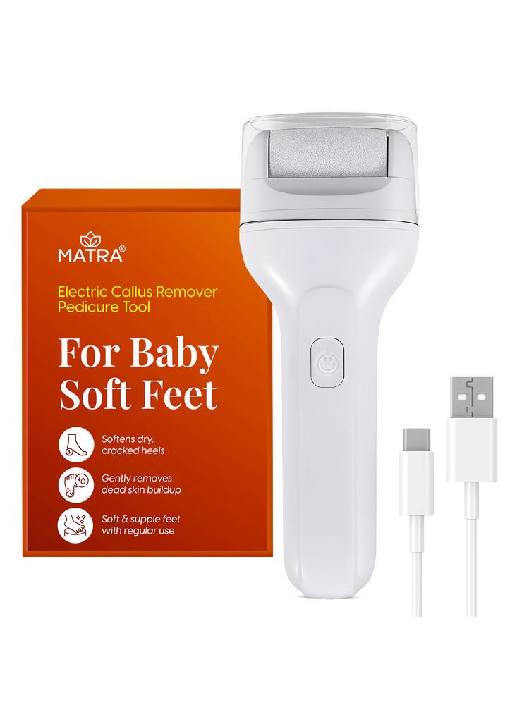 Matra Callus Remover Electric Foot Filer Exfoliator Soft Feet Scrubber-picture-36