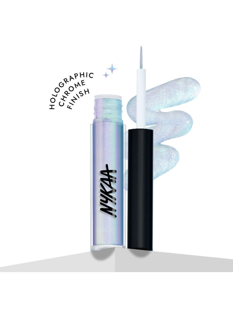 Nykaa Cosmetics Stardust Dual Chrome Eyeliner with Holographic Finish