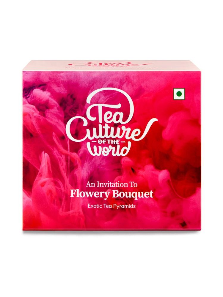 Tea Culture of The World Flowery Bouquet Tea -16 Tea bags-picture-19