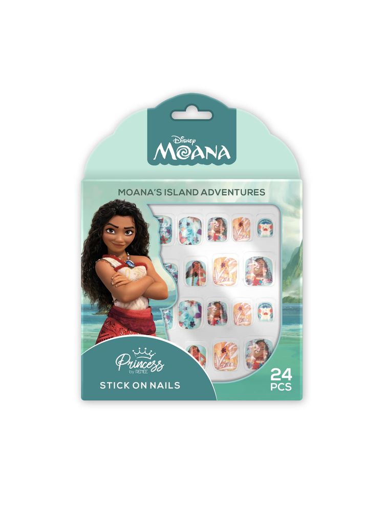 Renee Cosmetics Princess by RENEE Disney Stick On Nails- Moana's Island Adventures