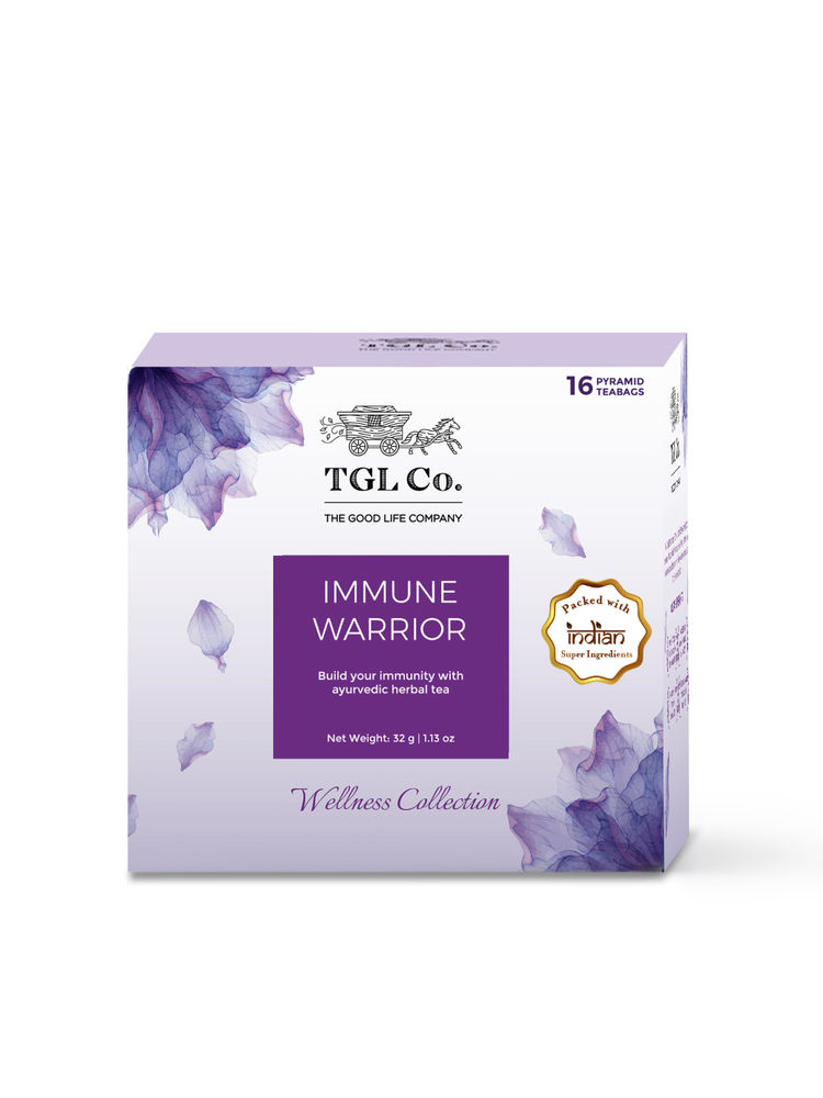 TGL Co. Immune Warrior Green Tea - Tea Bags Relive Stress Immunity Booster Aids Detoxification-image-24