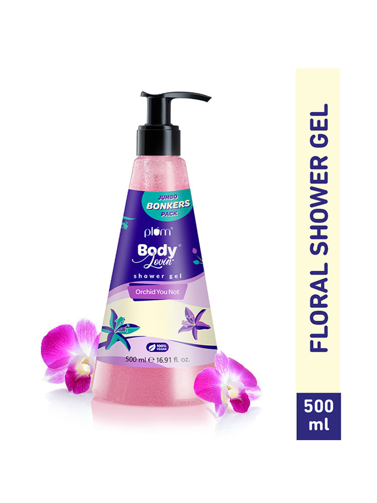 Plum BodyLovin' Orchid-You-Not Shower Gel - Fresh Floral SLS-Free Body Wash-picture-12