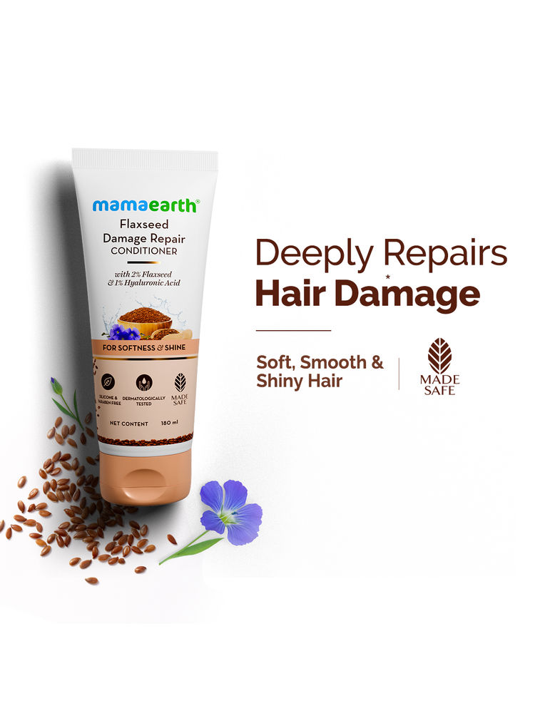 Mamaearth Flaxseed Damage Repair Conditioner-picture-22