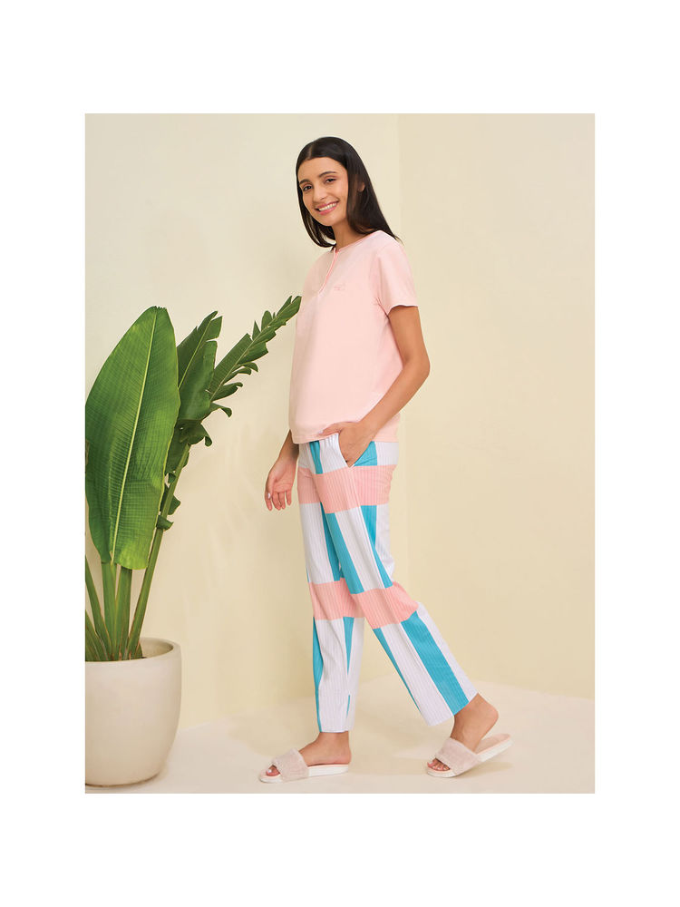 Sweet Dreams Women Solid Top with Pyjama (Set of 2)-picture-28