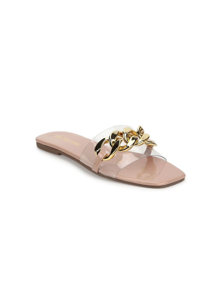 Truffle Collection Nude Solid Flats-picture-38