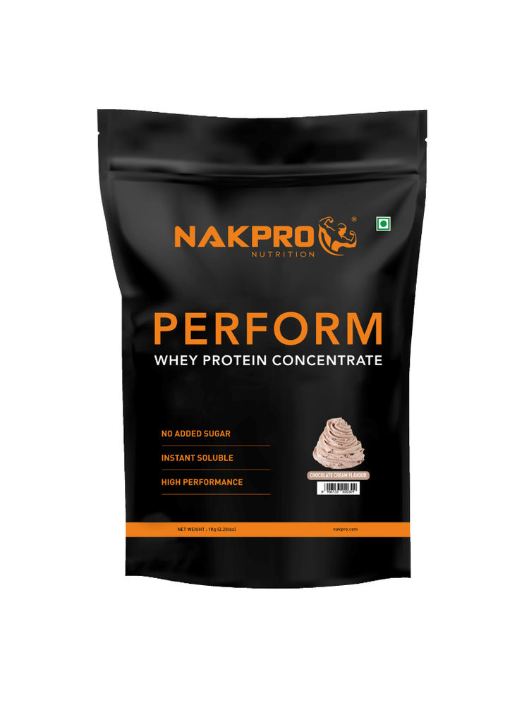 NAKPRO Perform Whey Protein Concentrate Supplement Powder - Cream Chocolate Flavour-image-19
