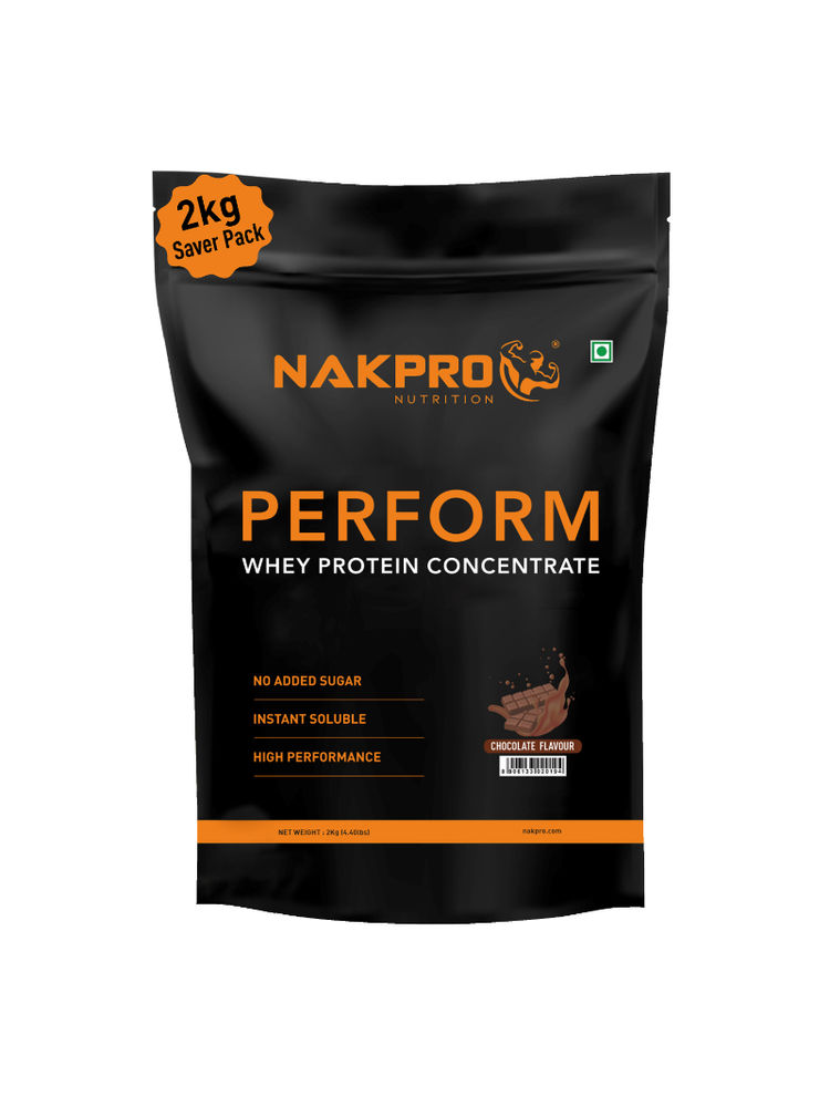 NAKPRO Perform Whey Protein Concentrate Supplement Powder - Chocolate Flavour-image-28