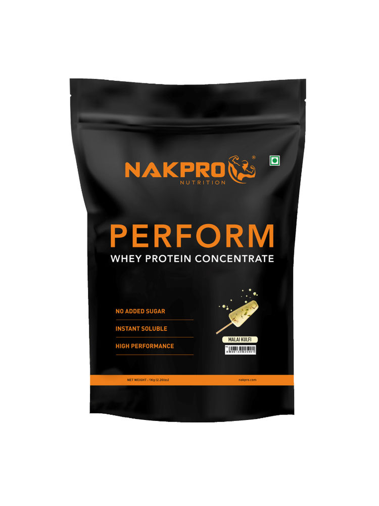 NAKPRO Perform Whey Protein Concentrate - Malai Kulfi