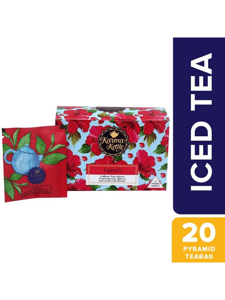 Karma Kettle Tahiti Iced Tea With Strawberries, Cockscombe & Hibiscus-picture-17