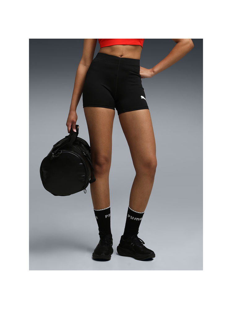 Puma Women Black Cross The Line Quick-Dry Shorts-picture-45
