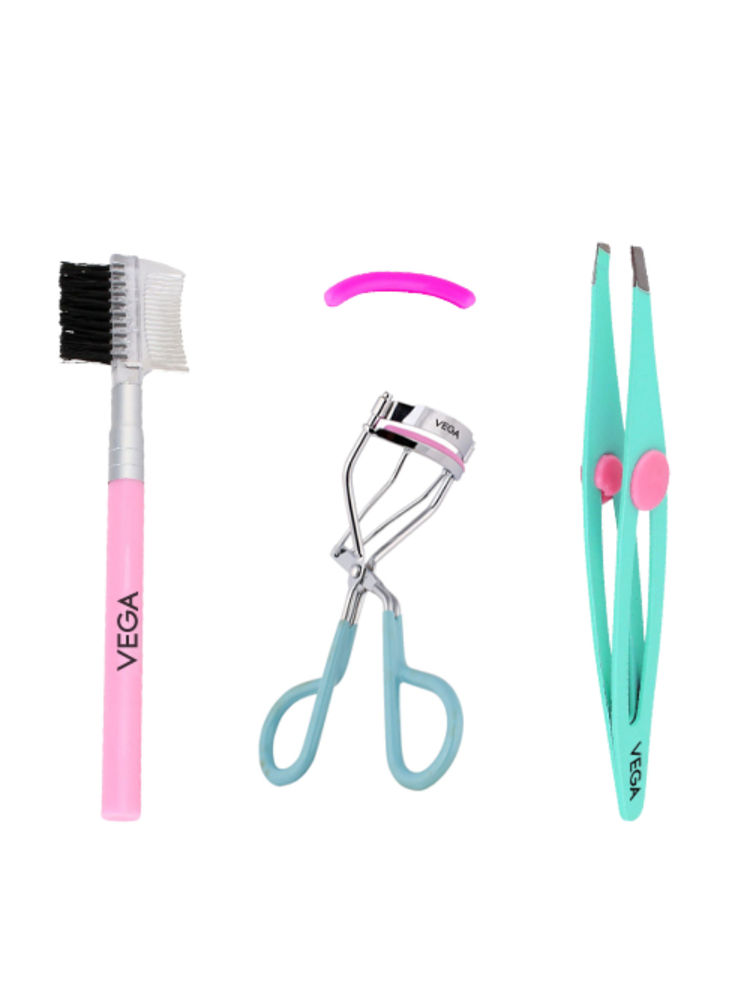 VEGA EBS-01 Eyelash & Brow Set (Set Of 3)