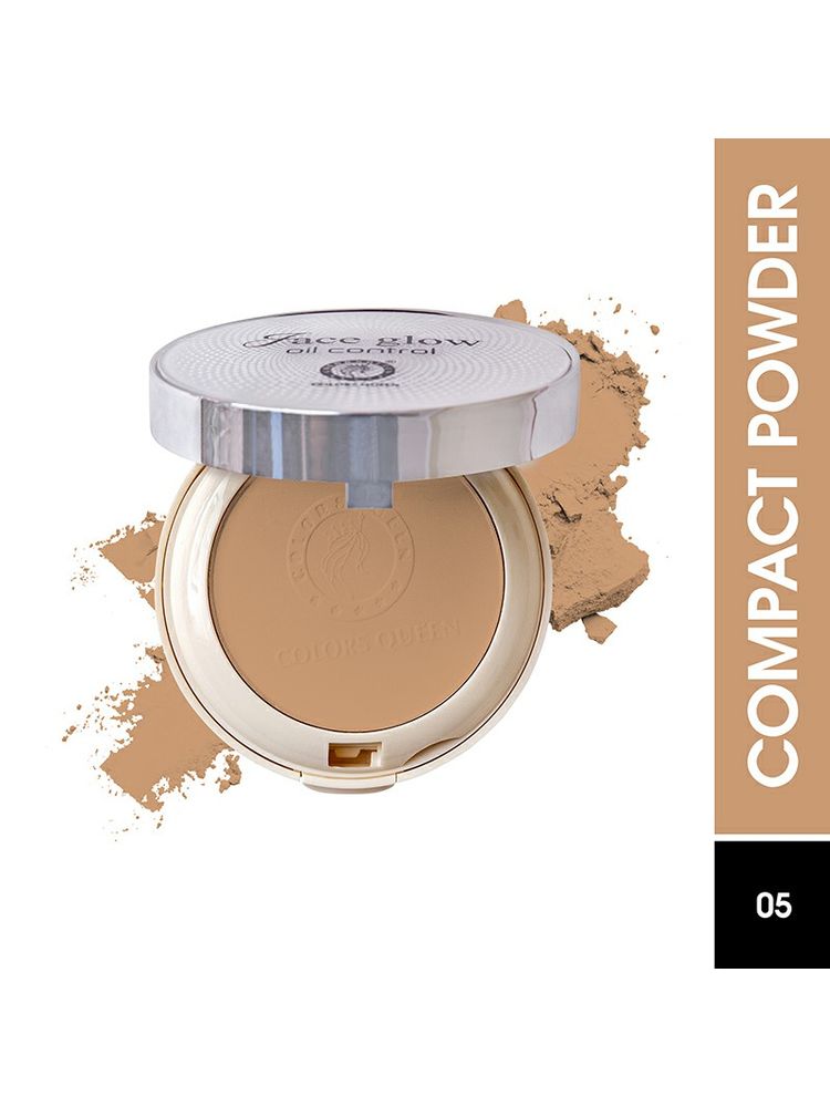 Colors Queen Face Glow Oil Control Powder Upto 24 Hours - 05-image-14