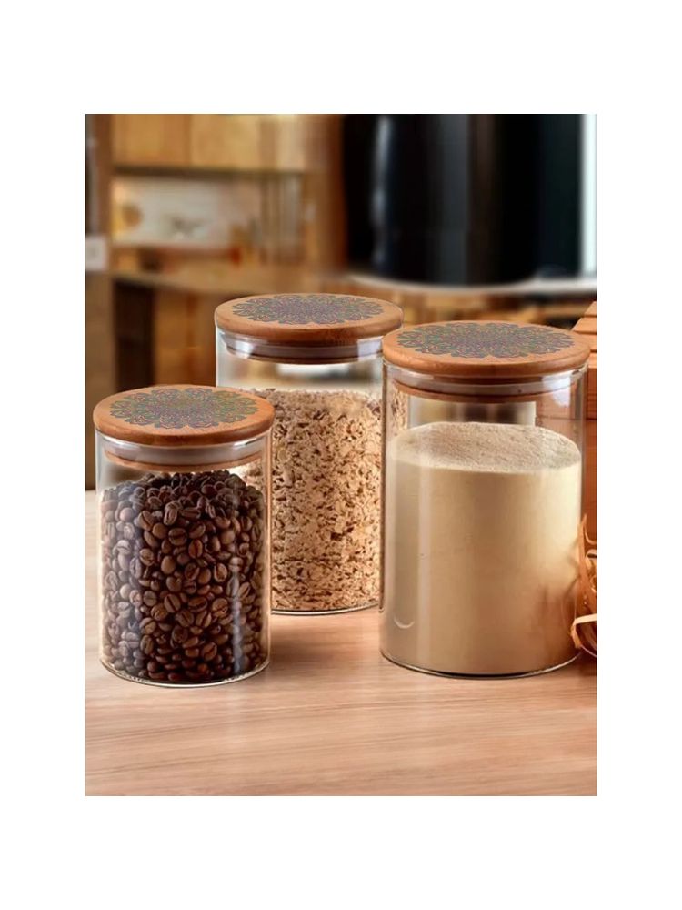 UMAI Borosilicate Jar Set (Pack of 3)-picture-12