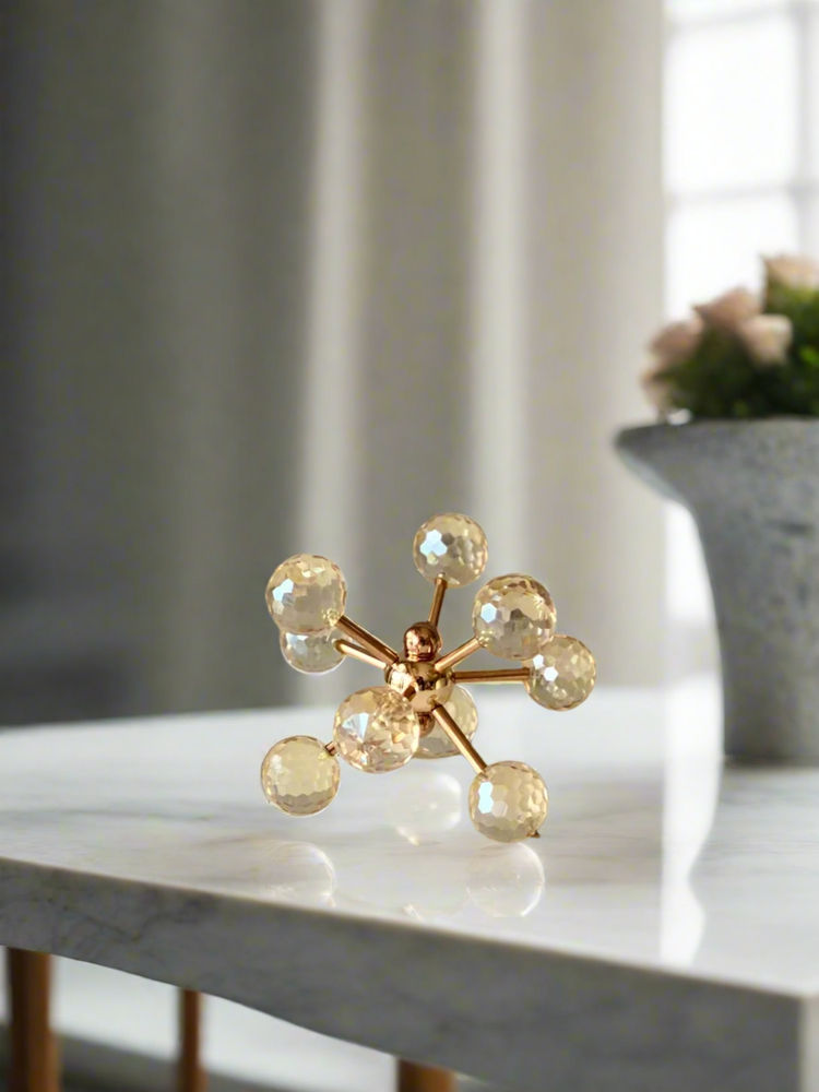 Mason Home Geometric Gold Crystal Artefact-picture-36