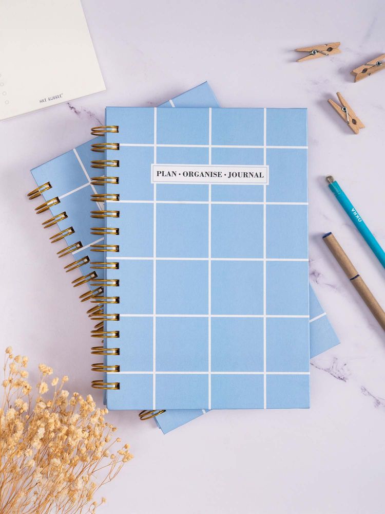 THE ZAPPY BOX Blue Spiral Bound Daily Journal-picture-27