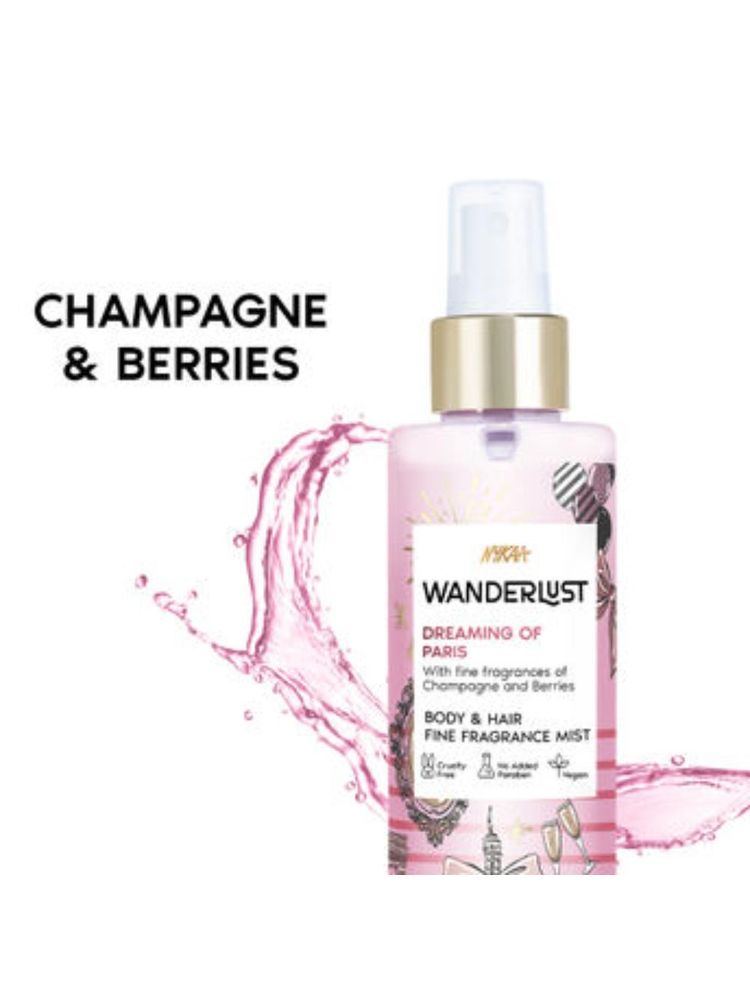 Nykaa Wanderlust Bestseller 2-in-1 Body & Hair Perfume Mist Long Lasting Fragrance - Upto 8 hours-image-27