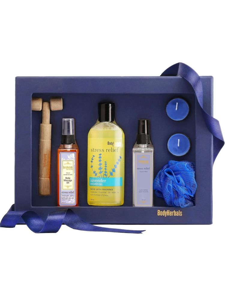 BodyHerbals Lavender Essentials Spa Hamper & Skin Care Kit - Gift Sets & Combos for Women & Men-image-46
