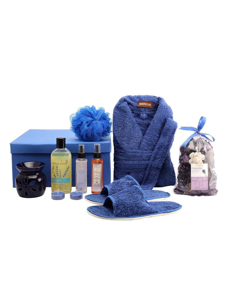 BodyHerbals De-Stress Lavender Spa Hamper - Gift Sets & Combos for Women & Men-image-2