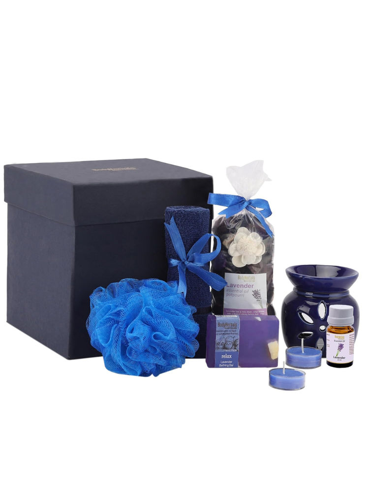 BodyHerbals Lavender Soap Spa Set Gift Box - Gift Sets & Combos for Women & Men-image-37