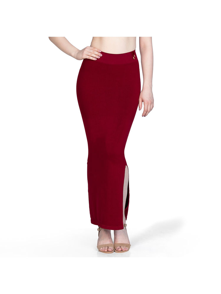 Amante Saree Shaper - Maroon-image-0