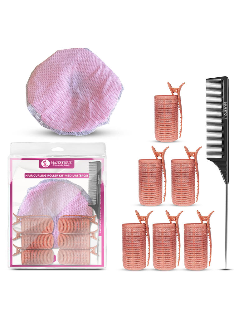 Majestique Hair Curling Roller Kit - Medium
