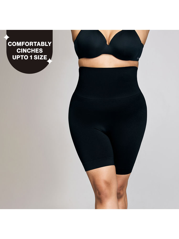 Nykd by Nykaa Waist And Thigh Shaper NYSH02 - Black
