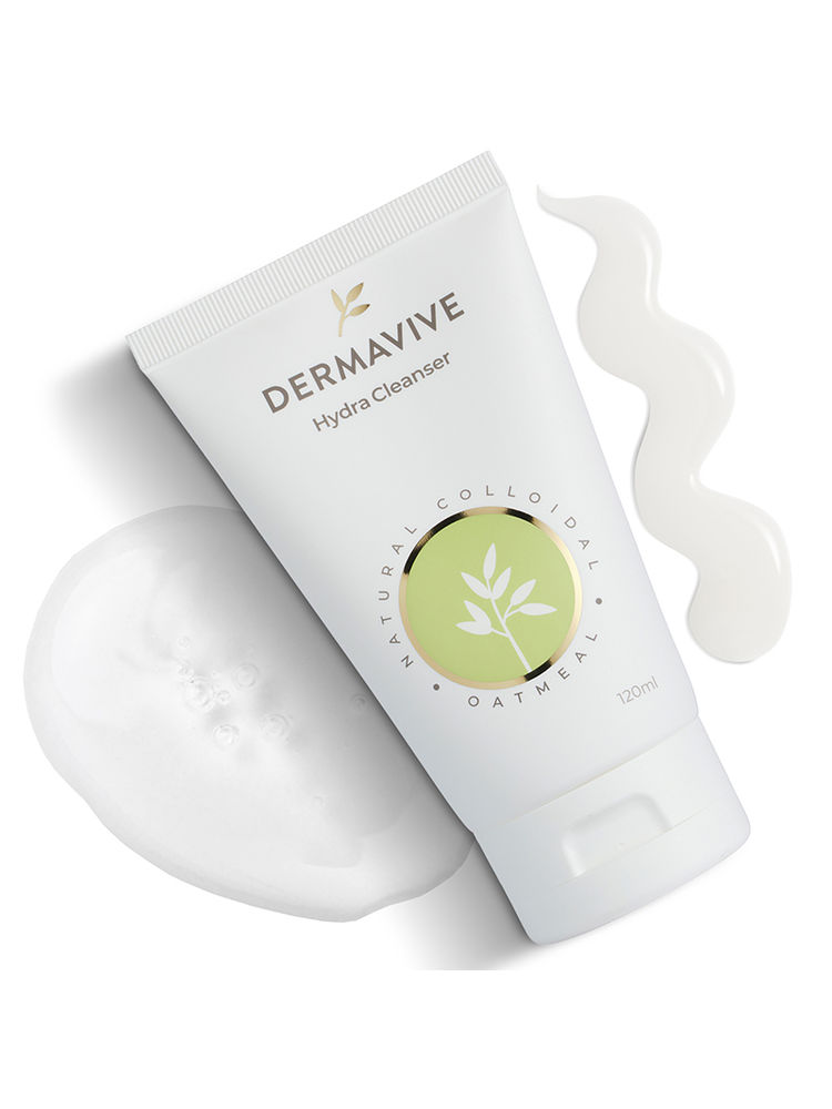 Dermavive Hydra Cleanser Hydrating Face Wash For All Skin Types With Colloidal Oatmeal & Glycerin-image-35