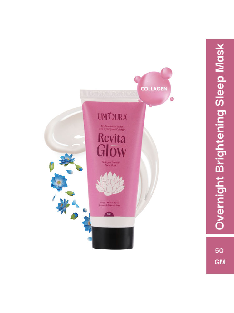 Uniqura Overnight Korean Collagen Mask with 1% Hydrolyzed Collagen & 2% Niacinamide-image-36